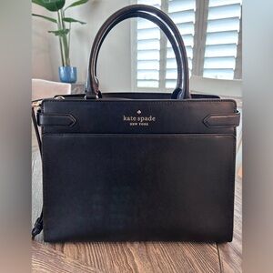Kate Spade New York Staci Medium Saffiano Leather Satchel Purse